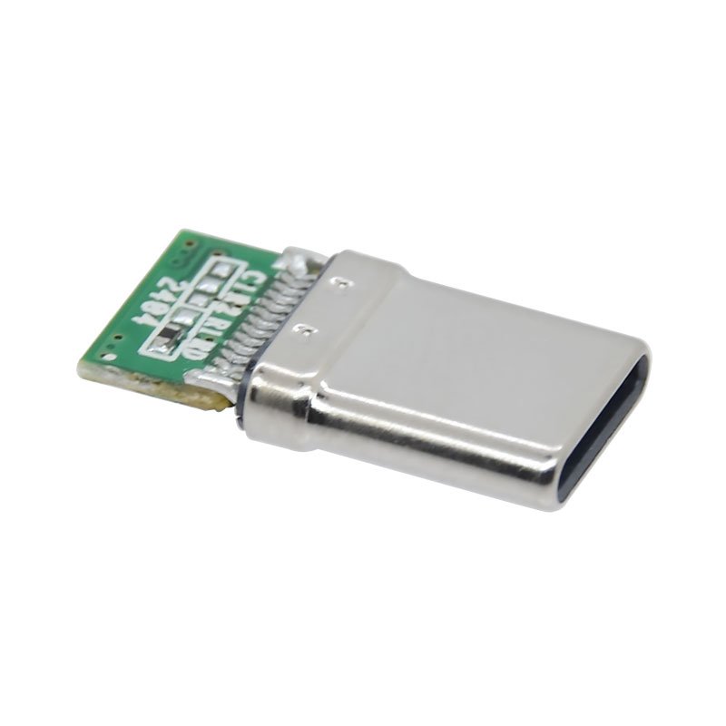 Type C 3.0 smd smt male usb c type connector with PCB board for OTG