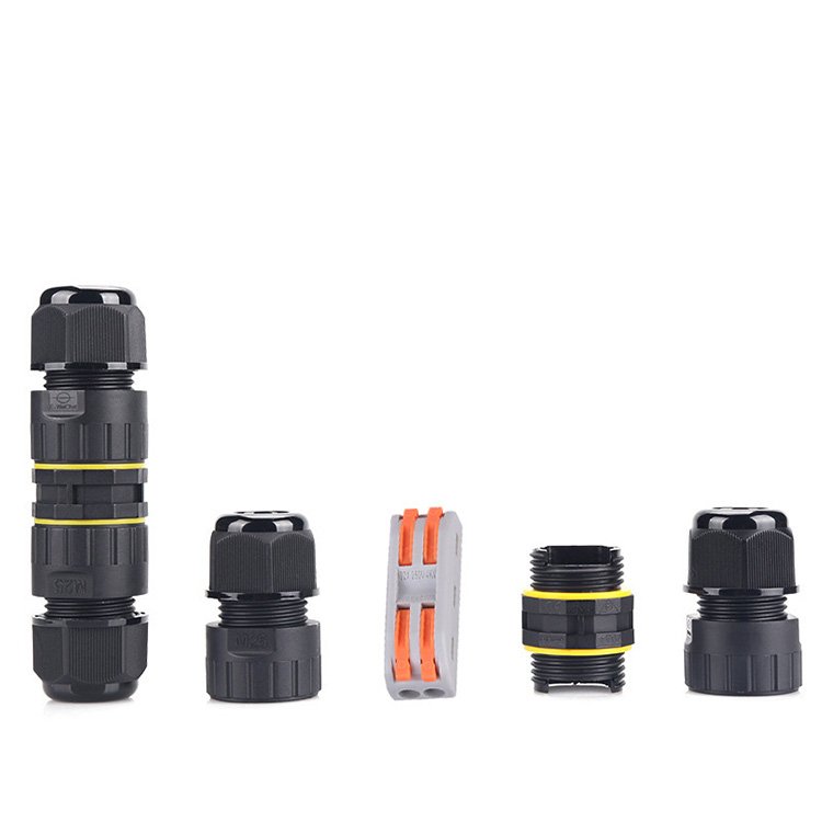 Quick Connect Terminal Block Ip68 Dustproof Coaxial Outdoor Waterproof Cable Connector