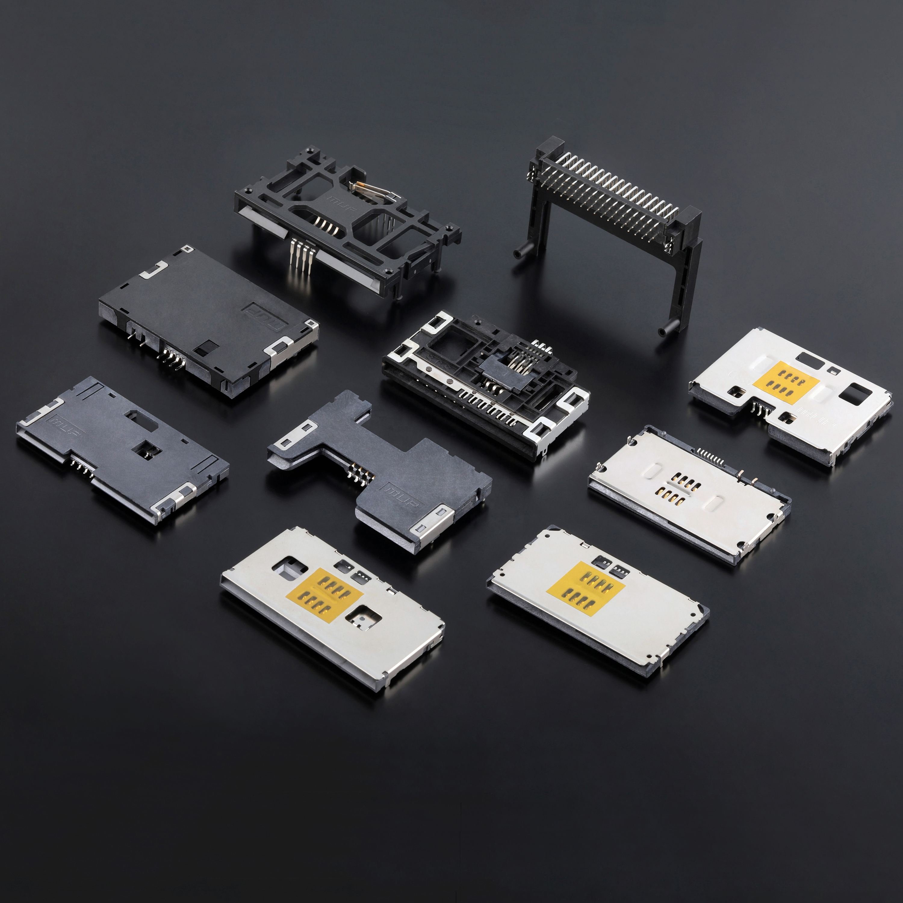 MUP Factory direct price PCB IC card connector IC card holder Smart card connector reader for mobilephone POS for PAX S90 S8