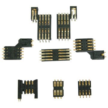 MUP Factory direct price PCB IC card connector IC card holder Smart card connector reader for mobilephone POS for PAX S90 S8