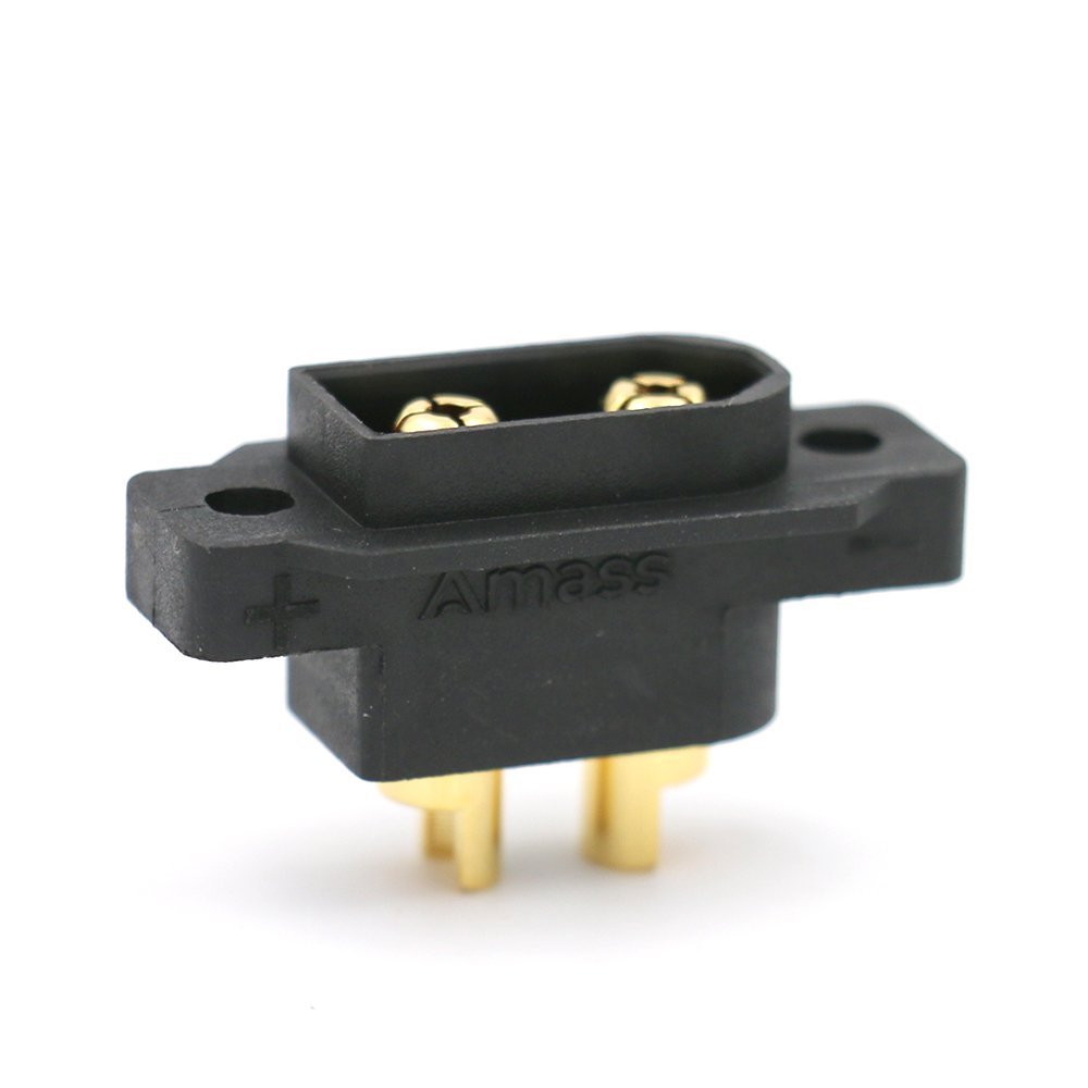 Black Amass Male RC Lithium Battery XT60 Waterproof XT60EW-M Adapter Connector Series