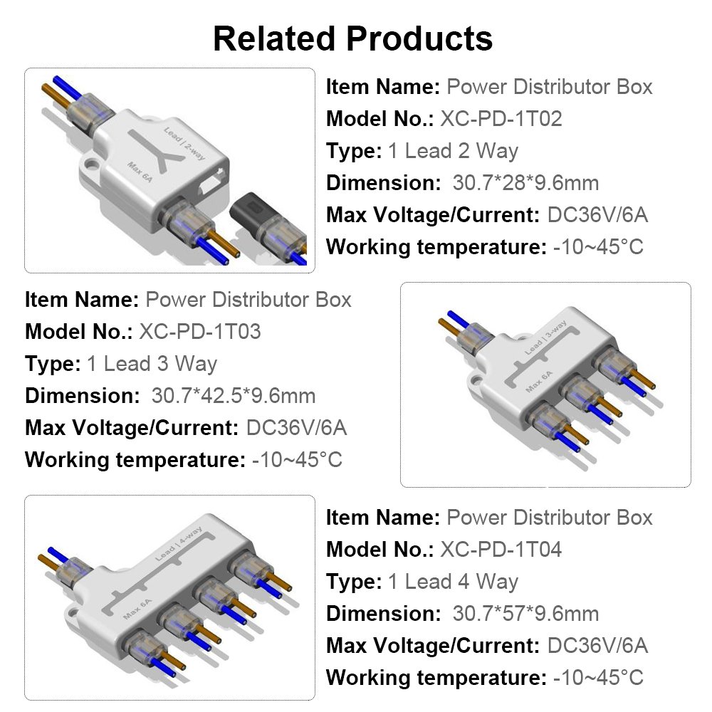 Pluggable Wire Connectors Pin 2 Way Universal Compact wiringTerminals Double Wire Plug-in Connector For model railroad wiring