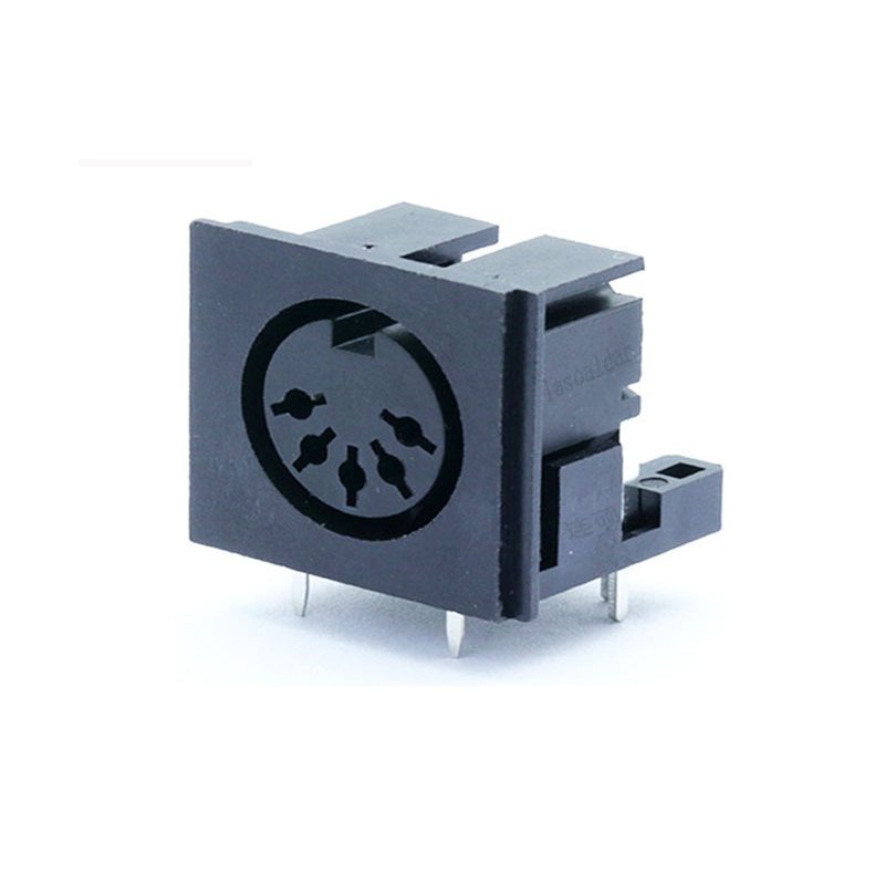 Pcb Mount din socket connector Jack Audio 2A 100V 4/5/6/7/8/10/13/15 pin DS Female Din Socket DS4-01 Din Connector