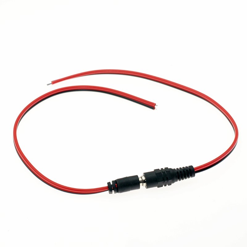 18AWG 5.5x2.1 male connector dc power cable for LED Strip,Surveillance Camera,CCTV Security Camera