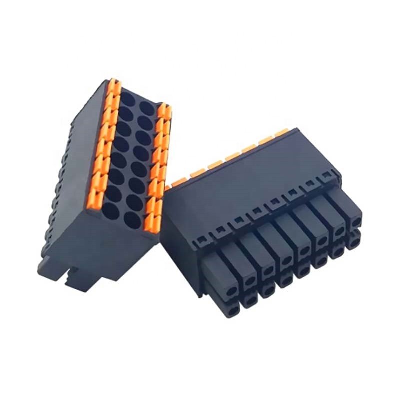 factory sales 3.5mm pitch Terminal Blocks 15EDGKNH -3.5 double rows pcb connector DFMC 1.5 series terminal block