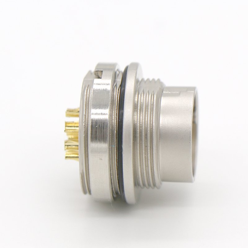 Manufacturer direct selling M16E rear lock socket male 3,4,5,6,8,12,17Pin circular connectors