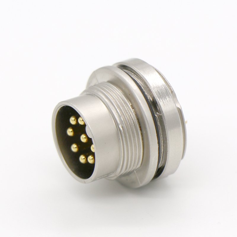 Manufacturer direct selling M16E rear lock socket male 3,4,5,6,8,12,17Pin circular connectors