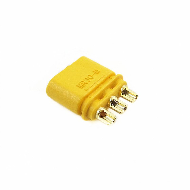 Amass Upgrade Of Xt30 Connectors Mr30 Plug Female Male Gold Plated Bullet Connector With Sheath For Rc Lipo Battery MR30-F MR30-