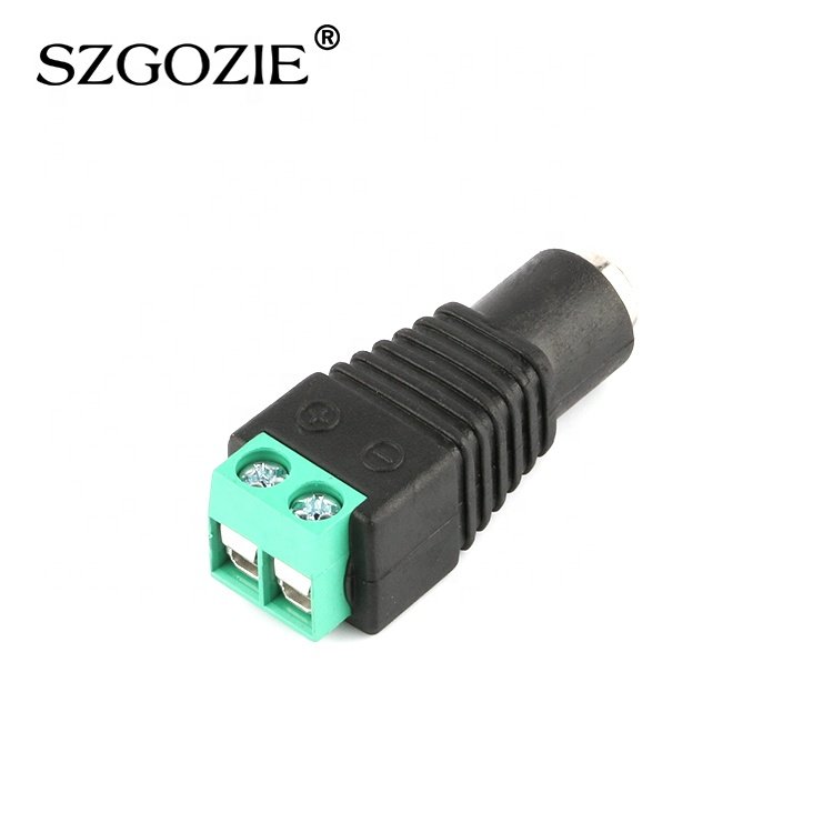 DC 5.5MM 2.1mm terminal block plug Power adapter DC Female Jack adapter Connector
