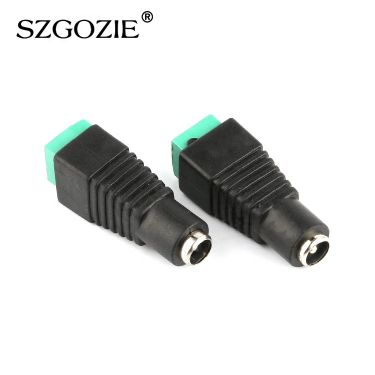 DC 5.5MM 2.1mm terminal block plug Power adapter DC Female Jack adapter Connector