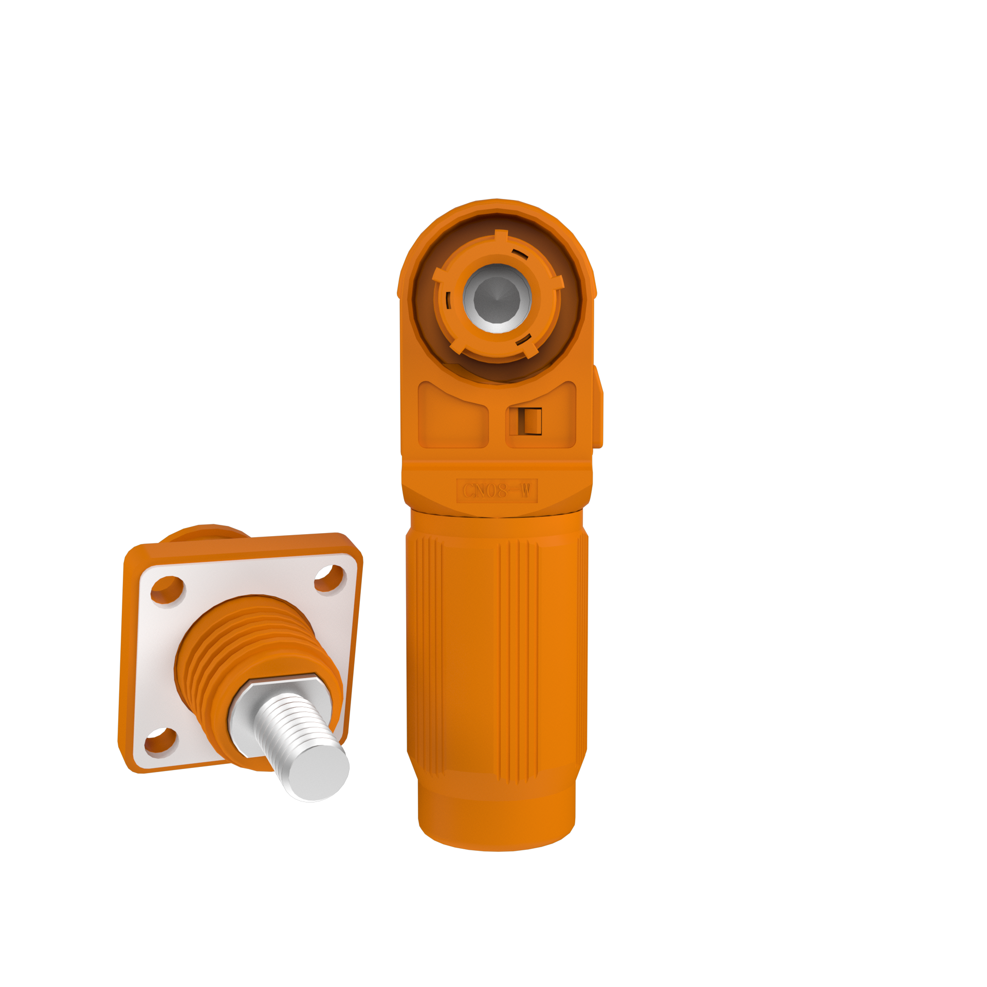 High Quality Battery Pack Connector Single Pole Lithium Battery Power Connector DC 200A 1500V Positive Pole Plug