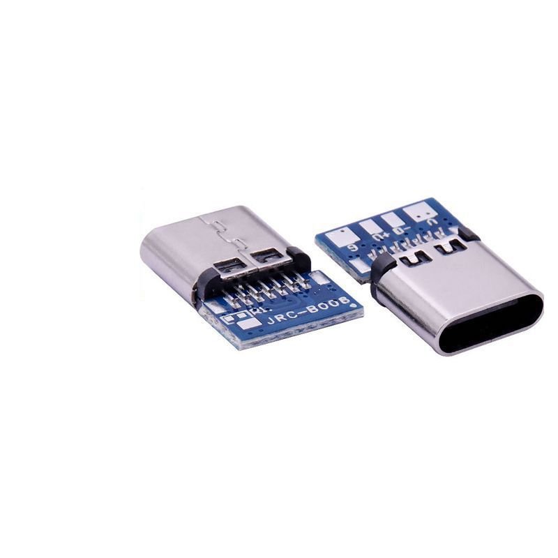 Type-C 14P/16P Female Socket with PCB Mount and SMT Soldering, Fast Charging Interface USB Connector