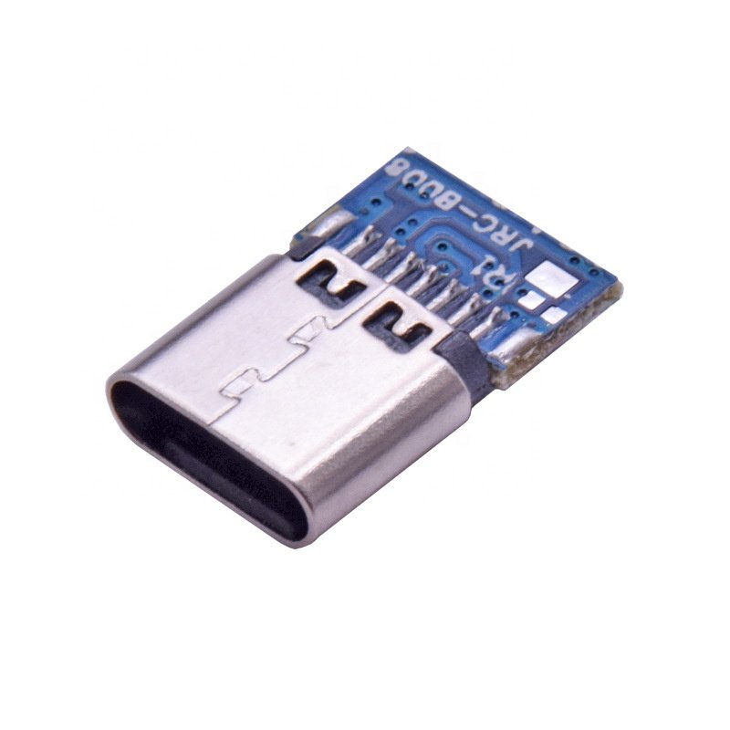 Type-C 14P/16P Female Socket with PCB Mount and SMT Soldering, Fast Charging Interface USB Connector