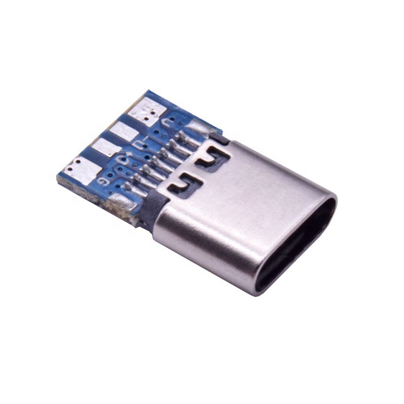 Type-C 14P/16P Female Socket with PCB Mount and SMT Soldering, Fast Charging Interface USB Connector