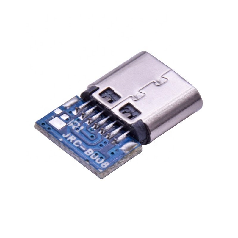 Type-C 14P/16P Female Socket with PCB Mount and SMT Soldering, Fast Charging Interface USB Connector