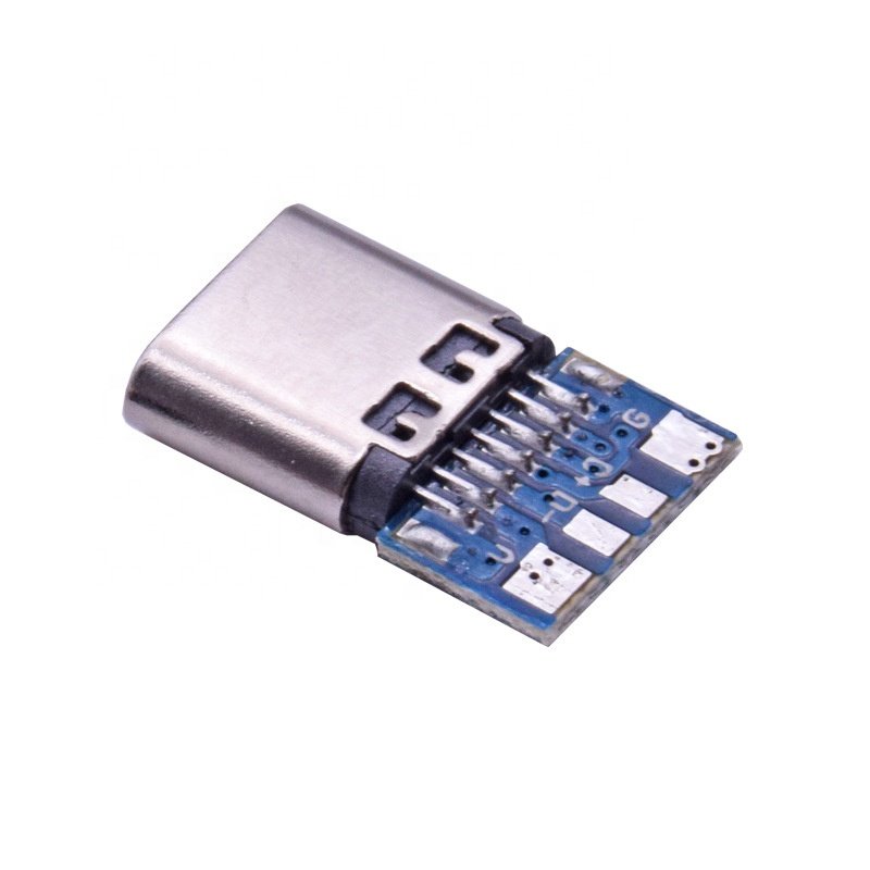 Type-C 14P/16P Female Socket with PCB Mount and SMT Soldering, Fast Charging Interface USB Connector