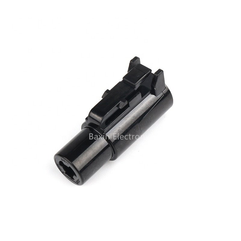 DTHD Series Black 1-Way Wire Connector Male Female DTHD04-12P DTHD06-1-12S 1Pin Deutsch Auto for Automotive Wiring