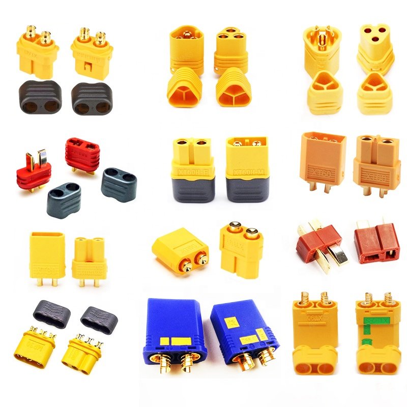 Amass Anti Spark XT90s XT90 XT60 XT30 MR30 XT120 con Deans T Plug Male/Female Bullet RC Lipo Battery Banana Connector