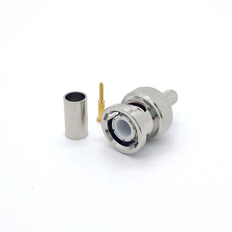 Bnc RG59 cable rg58 rg6 male connector cctv BNC connector