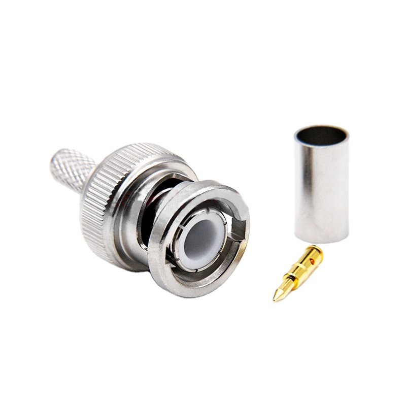 Bnc RG59 cable rg58 rg6 male connector cctv BNC connector