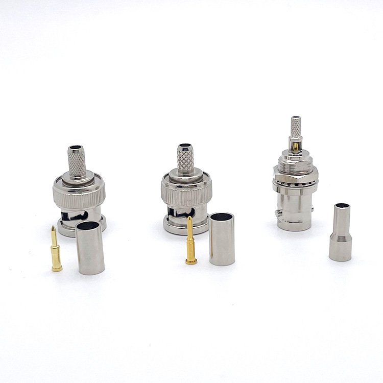 Bnc RG59 cable rg58 rg6 male connector cctv BNC connector