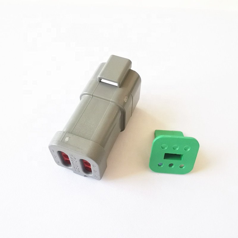 Hot Selling DT04-4P-CE01 Automotive 4 Pin Male Rectangular Receptacle Wire Housing Connector