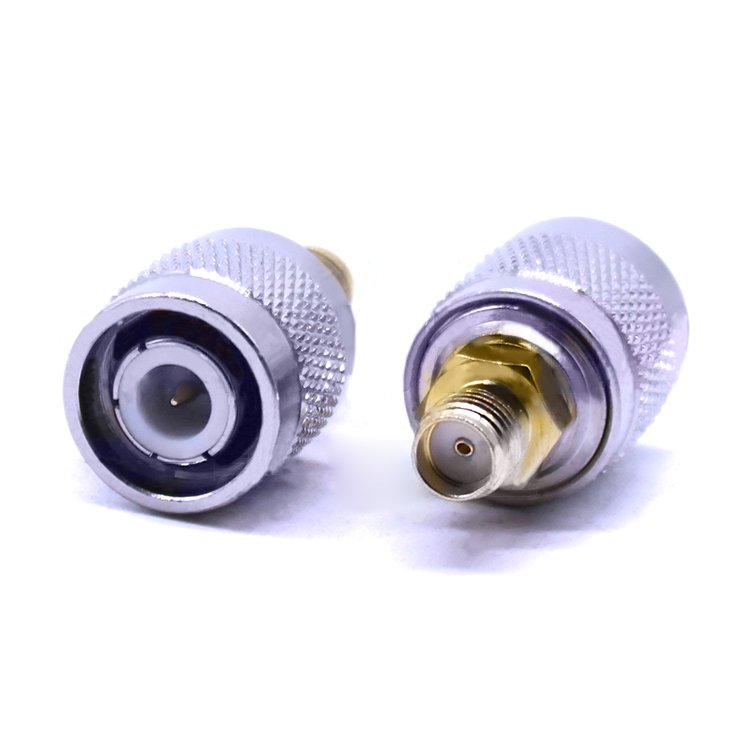High performance TNC plug male to SMA socket female RF coaxial adapter RF coaxial connector