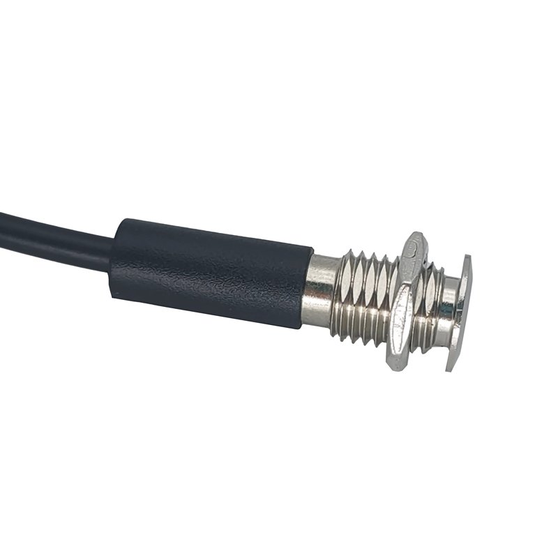 Bulkhead TRS Audio Jack 3.5mm Thread Panel Mount M8 Phone Connector Socket
