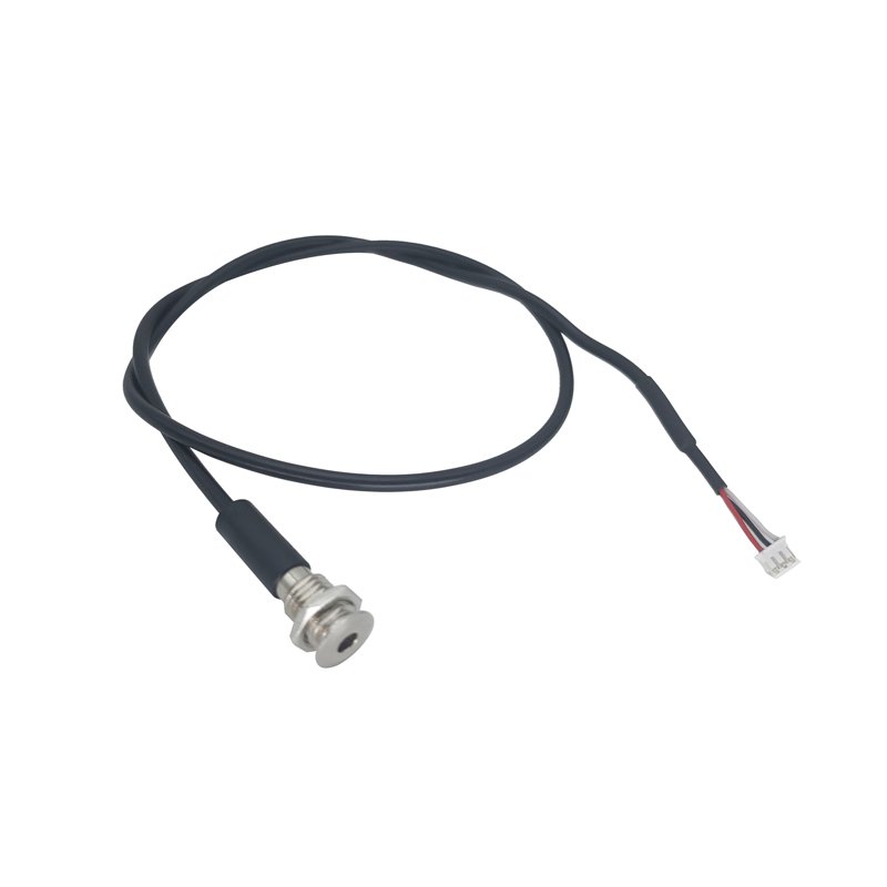 Bulkhead TRS Audio Jack 3.5mm Thread Panel Mount M8 Phone Connector Socket