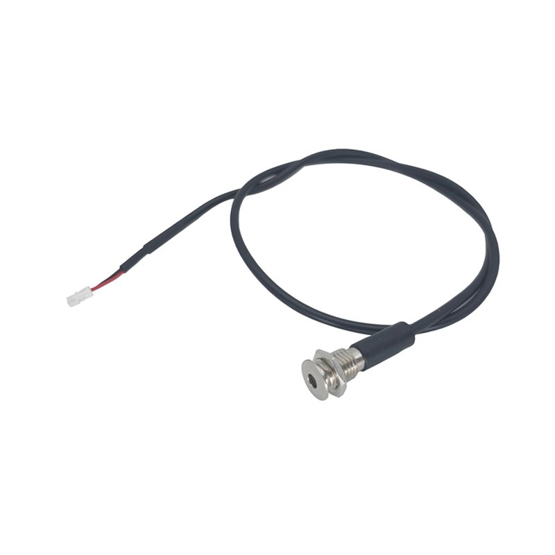 Bulkhead TRS Audio Jack 3.5mm Thread Panel Mount M8 Phone Connector Socket