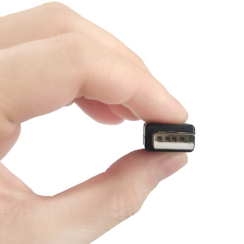 USB 2.0 Connector Type A Female Port Socket with Black Plastic Cover DIY Connector