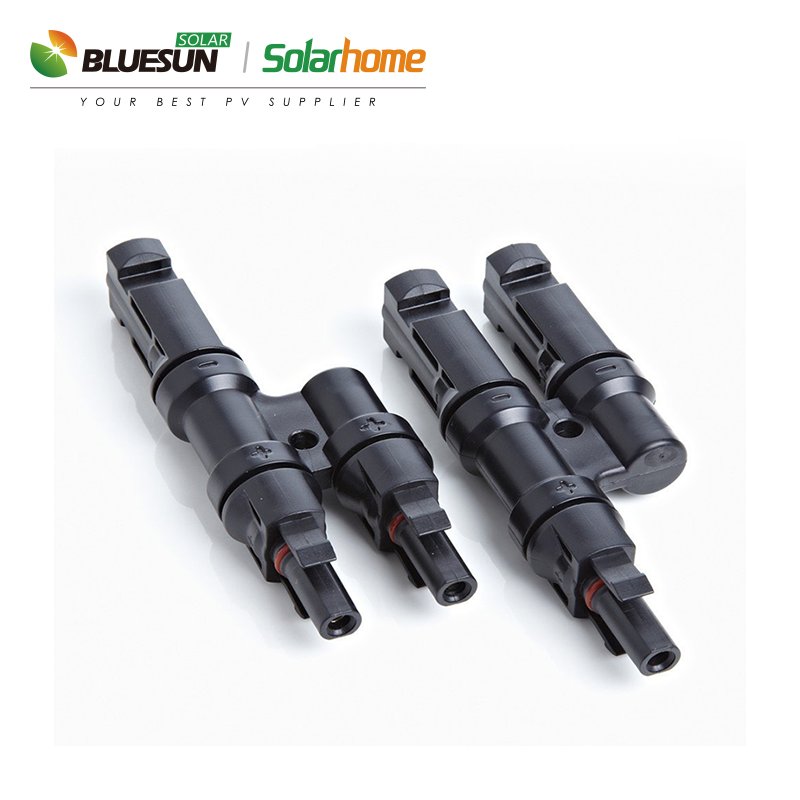 Bluesun 4mm2 solar pv cable connector solar panel pv connectors and cables dc solar pv cable 4mm