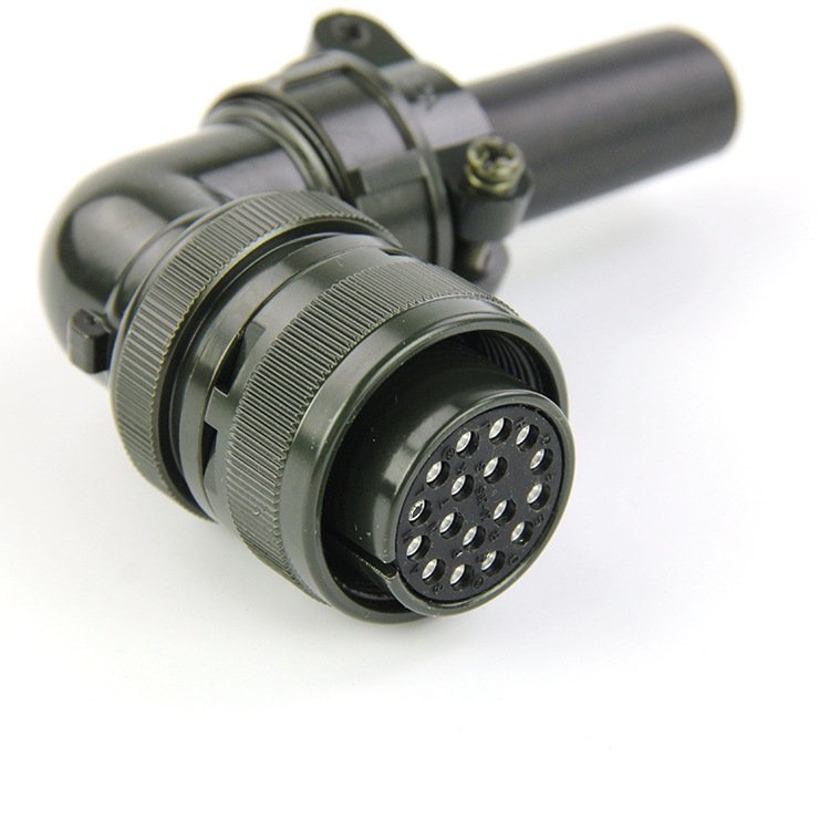 Right Angle 17pin MS5015 20-29S Female Connector