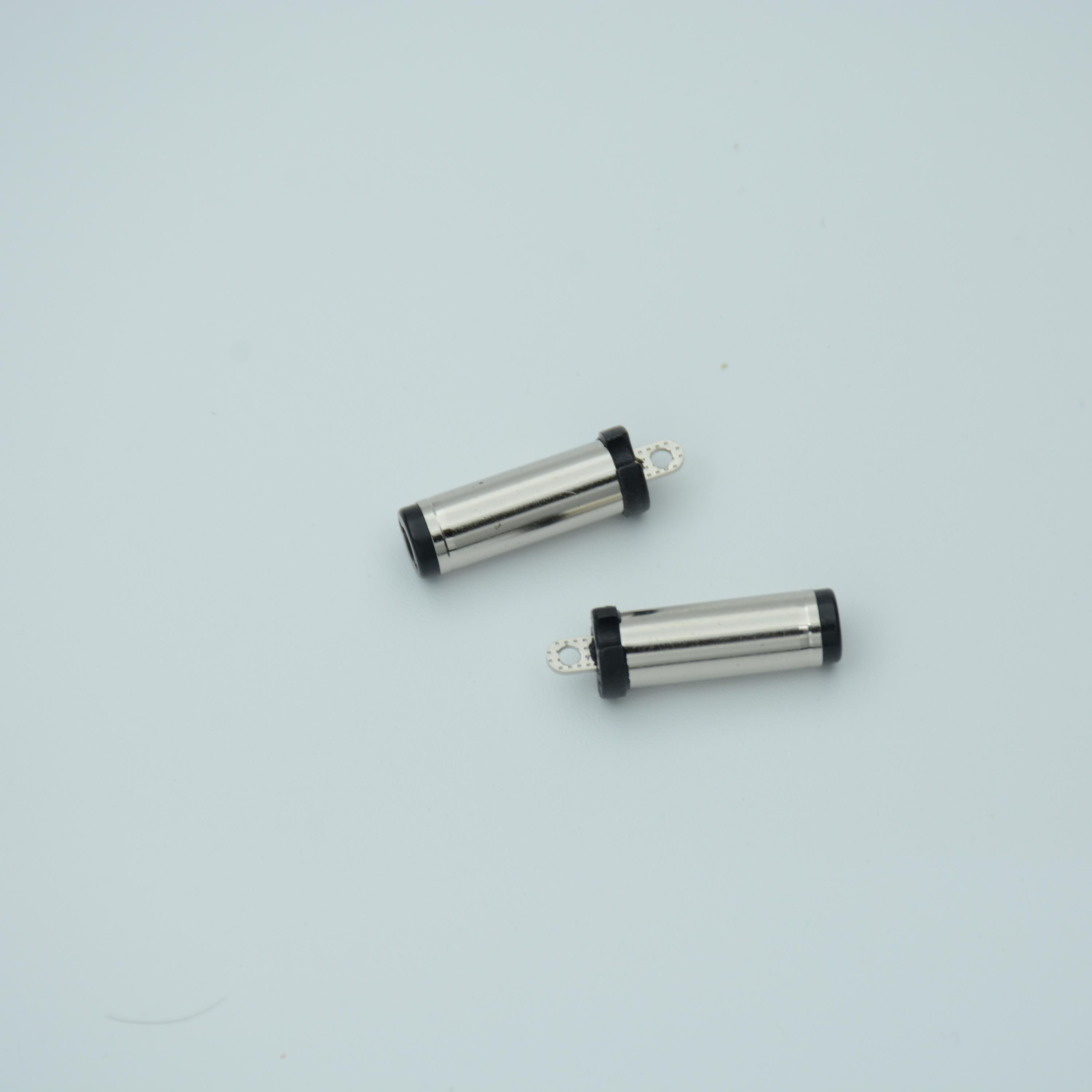 Hot Selling And Good Quality,5521tv5.5*2.1mm 5525 Nickel Plated Black Plastic Male Audio Dc Power Plug Jack Connector