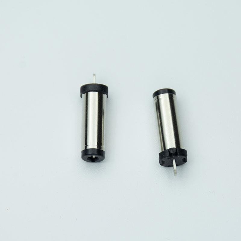 Hot Selling And Good Quality,5521tv5.5*2.1mm 5525 Nickel Plated Black Plastic Male Audio Dc Power Plug Jack Connector