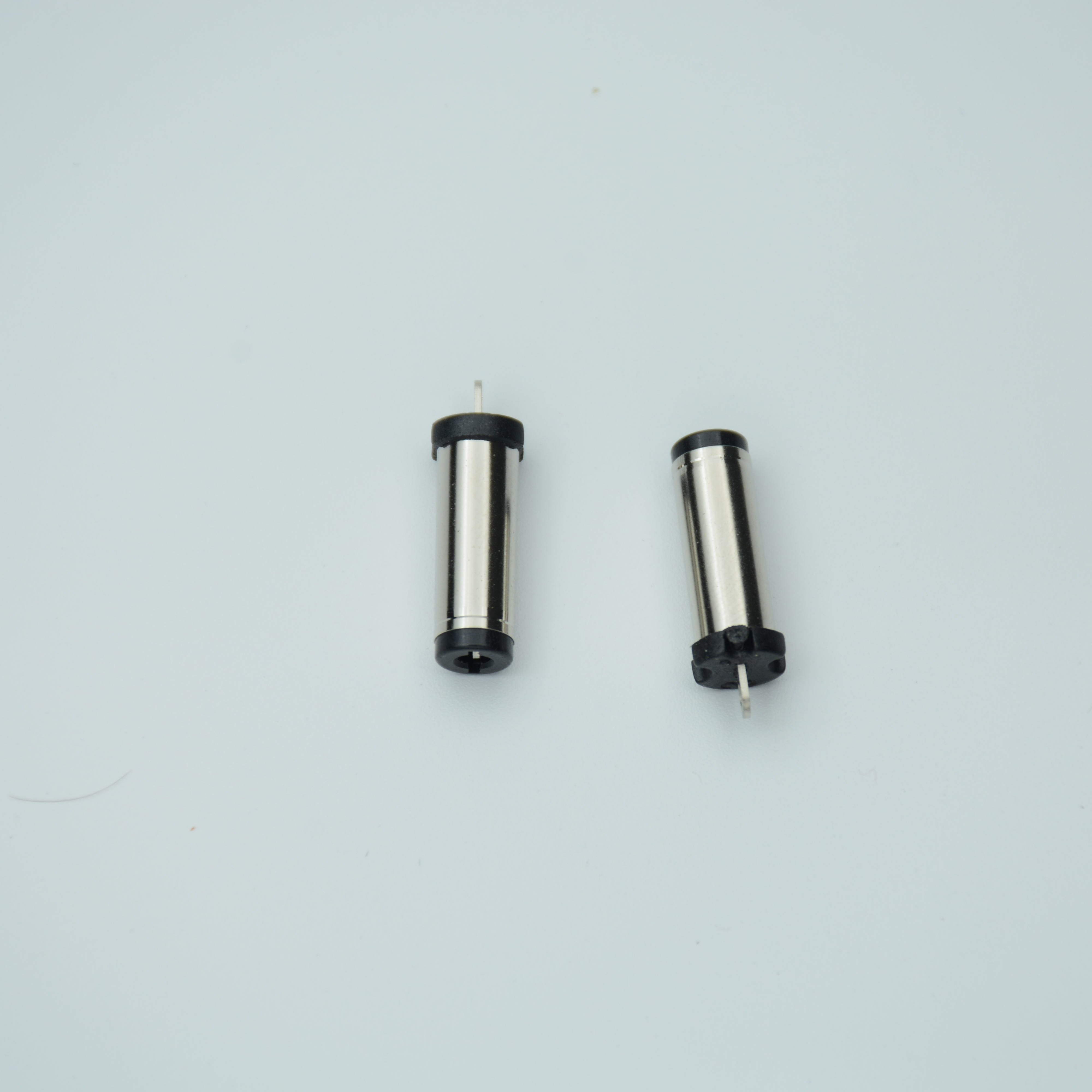 Hot Selling And Good Quality,5521tv5.5*2.1mm 5525 Nickel Plated Black Plastic Male Audio Dc Power Plug Jack Connector