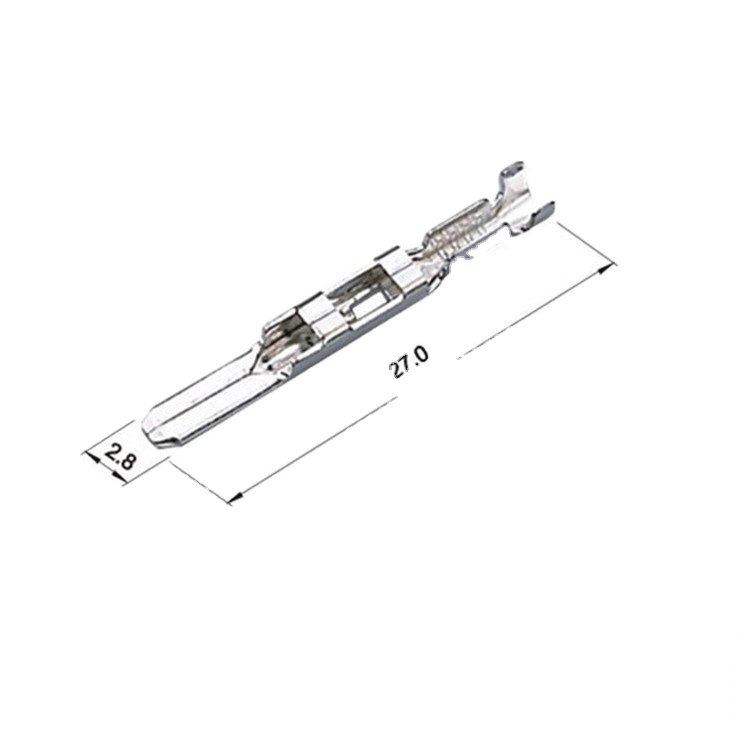 Wire Crimp Terminal pin for auto electrical connector