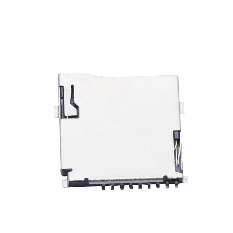 High quality electronic component micro TF card reader socket 9pin TF card connector