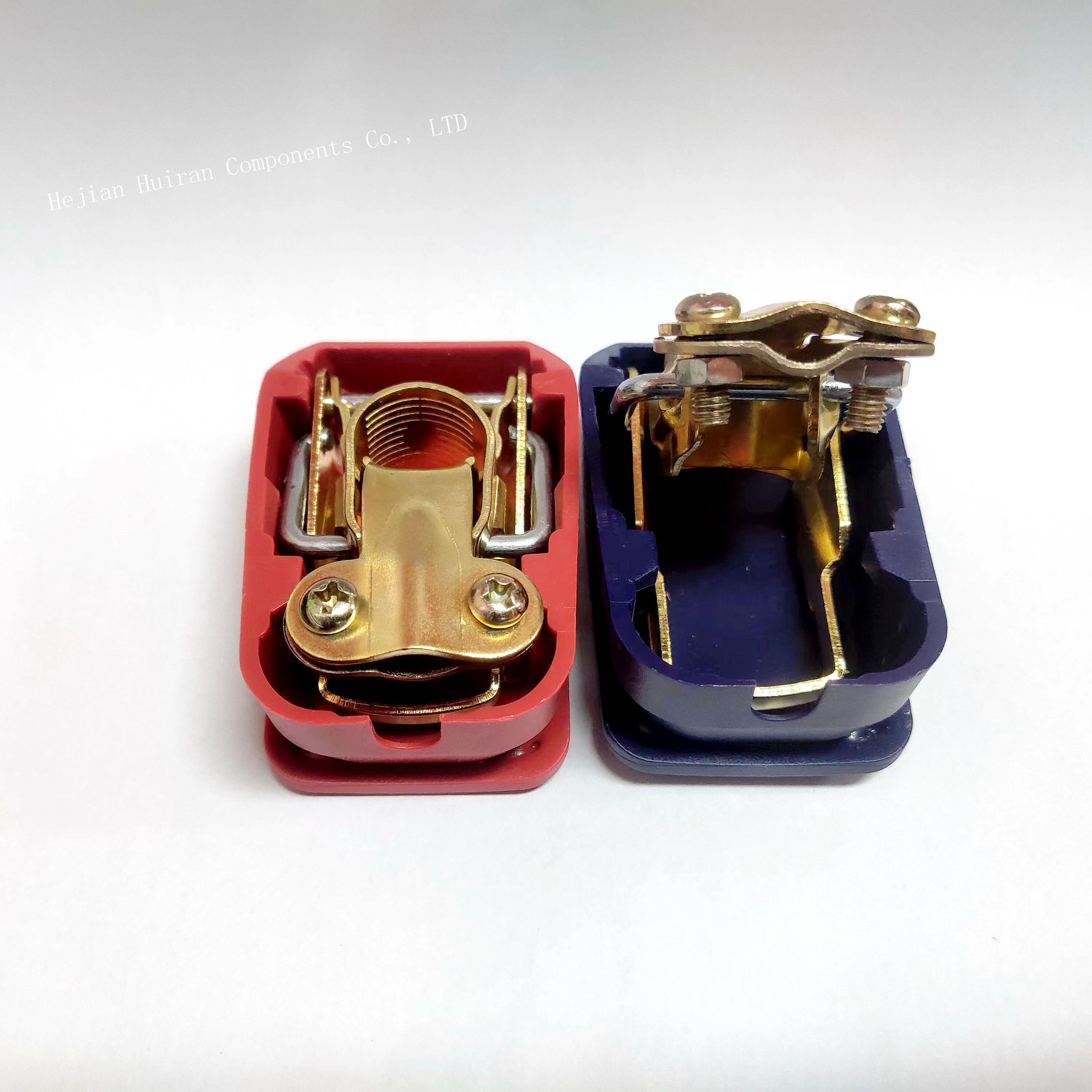 Direct wholesale standard Quick release battery terminal red/blue connector