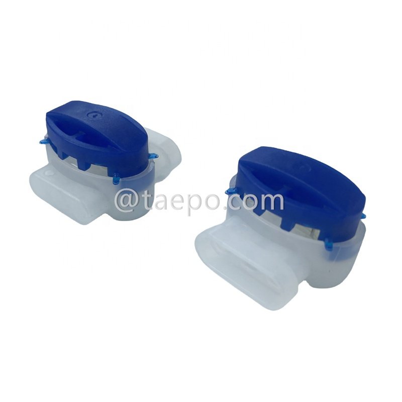 Free sample Gel filled 3 wire self-stripping damp-proof electrical terminal block 3m cable wire 314 connectors manufacturer