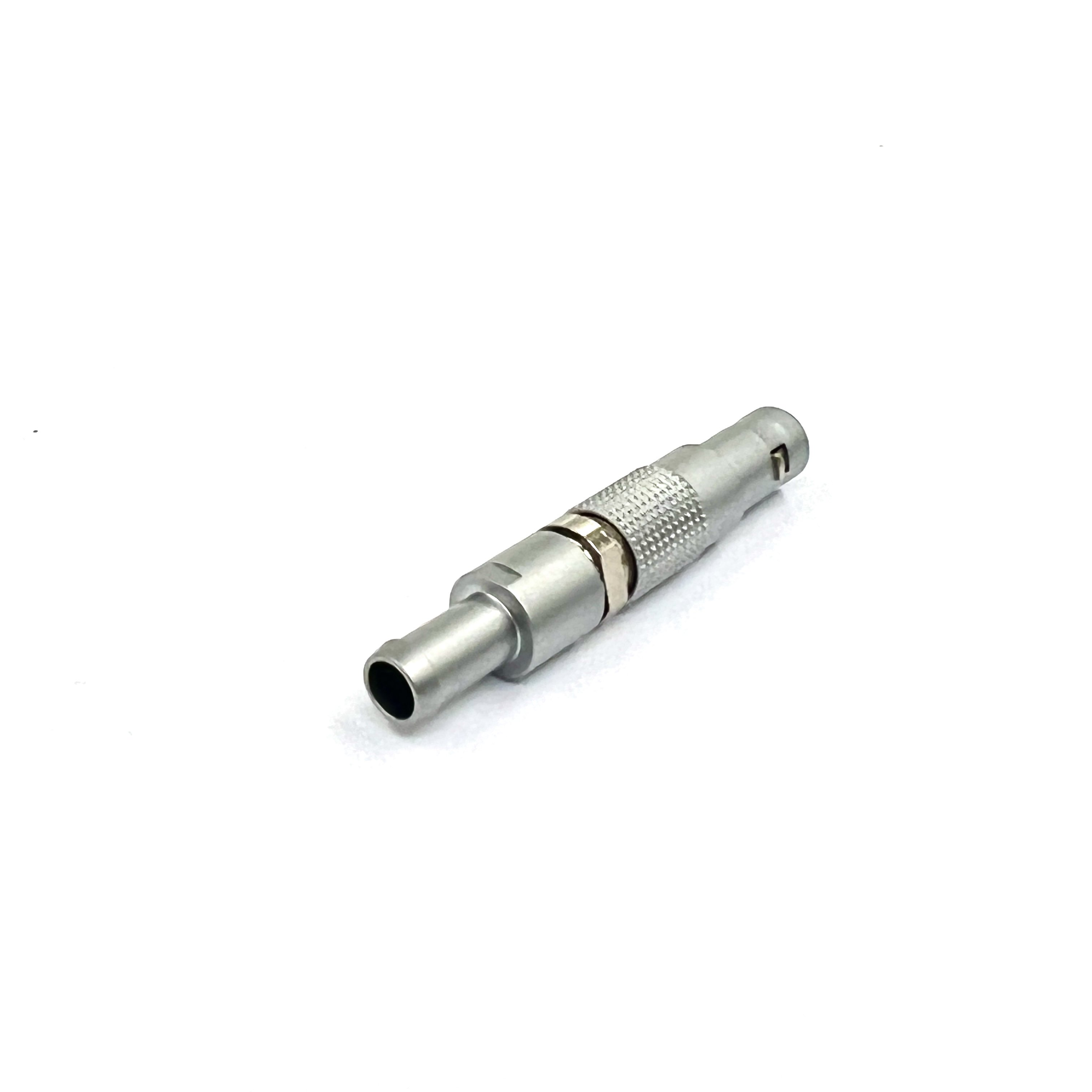 Straight plug FGG 00 304 size 00 4pin male connector cable collet and nut for fitting a bend relief
