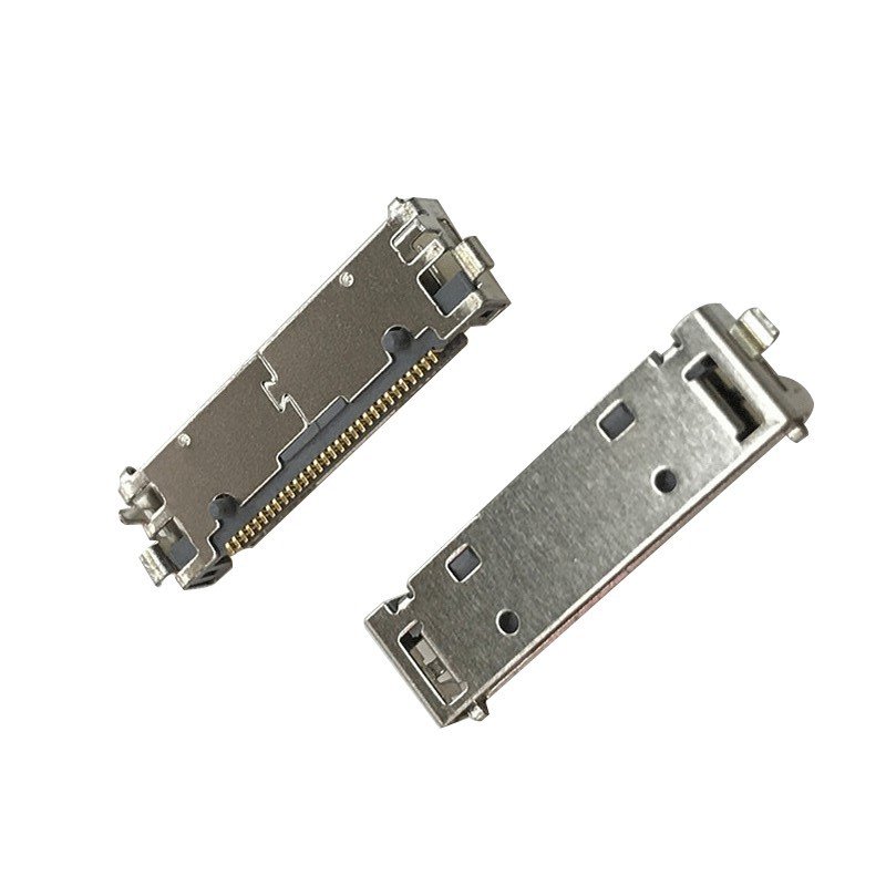 IPhone 4 IPAD IPOD Female Socket 30-Pin 90-Degree Horizontal SMT Data Transfer Interface USB Type C Connector