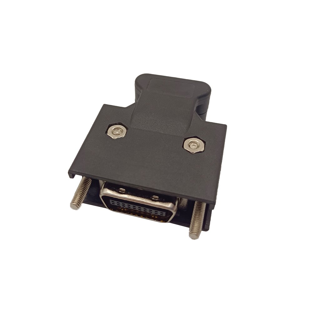 MDR 20Pin Servo motor connector,SCSI 20Pin plug,SCSI 20Pin male,SM 20P connector,3M 20P 10120-3000PE,10120-3000PC,10320-52A0-008