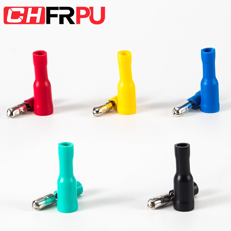 MPD FRD Male Female Bullet Insulated Connector Wiring Cable Brass Crimp Terminal