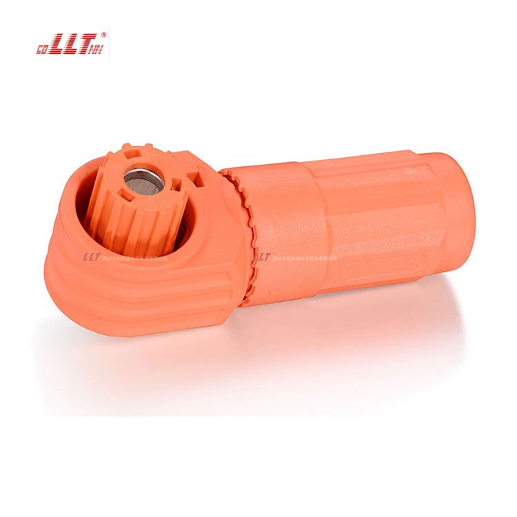 LLT Energy Battery Storage Connector 200A Socket Busbar Teminal(M8 screw) 8mm Orange