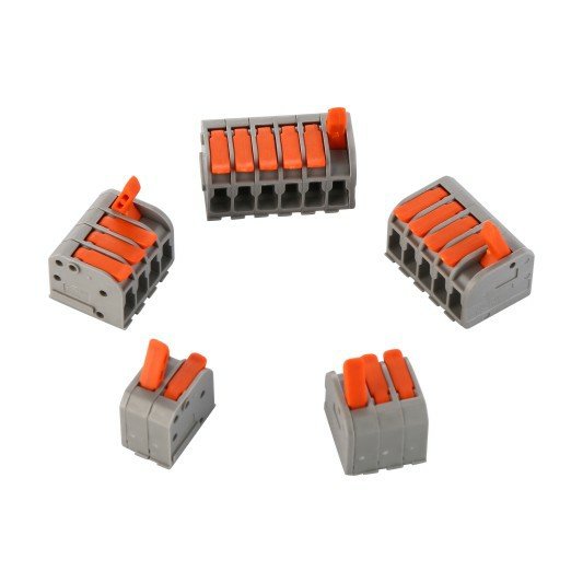 Push Connector Electrical Wire Connector Terminal Block Universal Fast Wiring Cable Connectors for Cable Connection