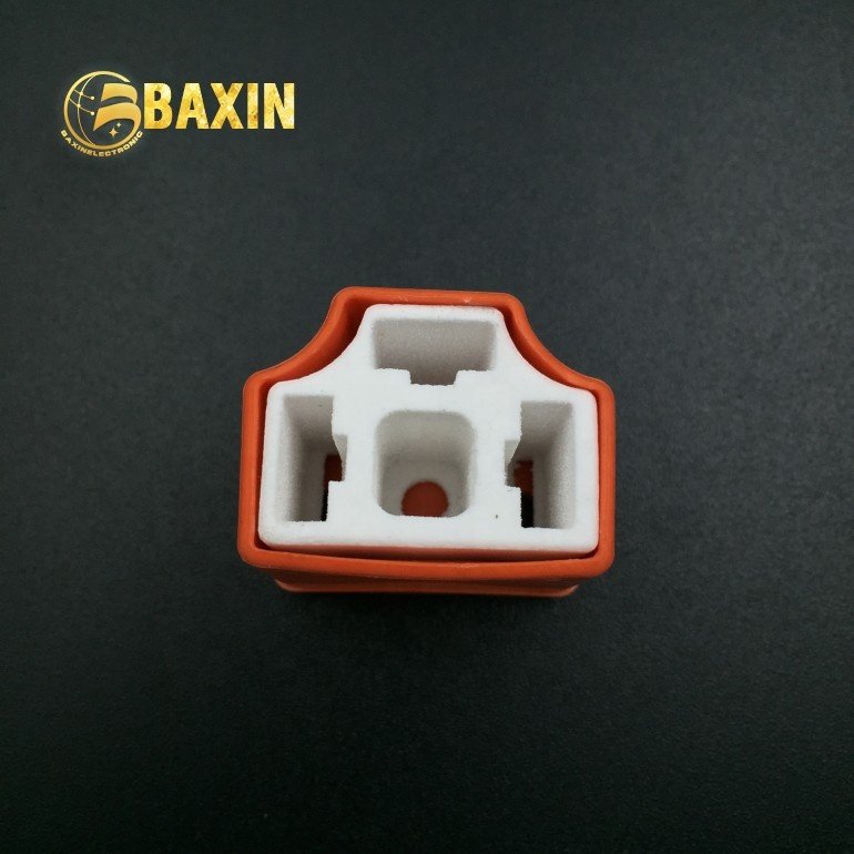 H4-2A 3pin HID wiring harness ceramic socket ceramic connector