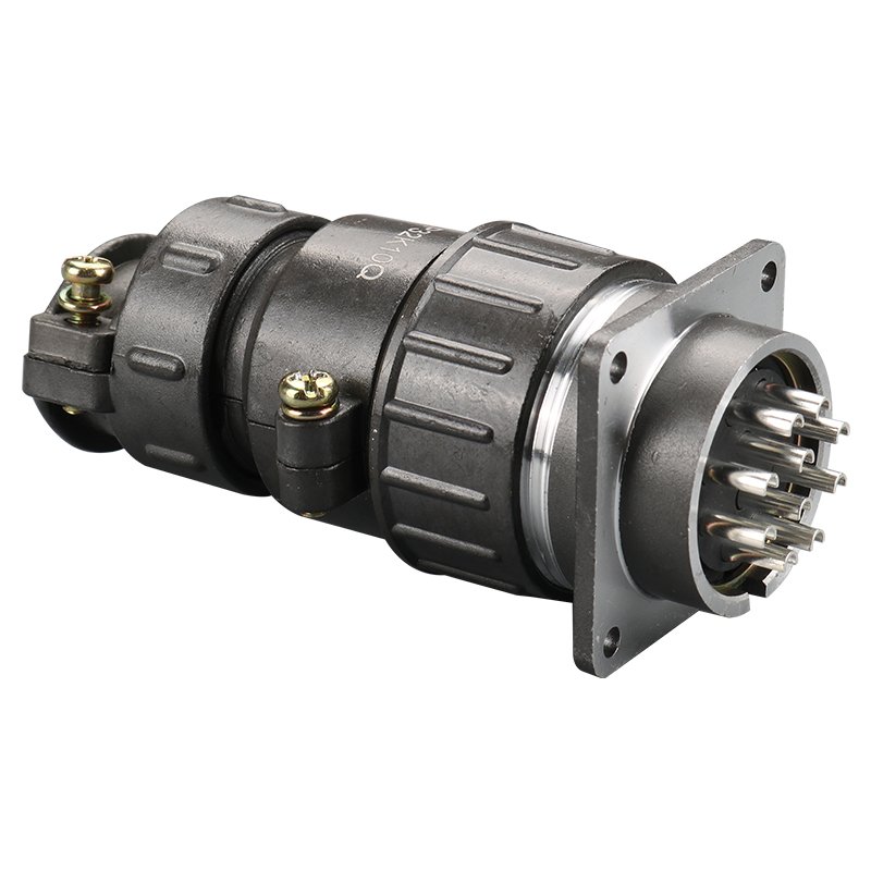 P32 Electrical Circular Connectors 2 3 4 5 6 7 8 Pin Male And Female Aviation