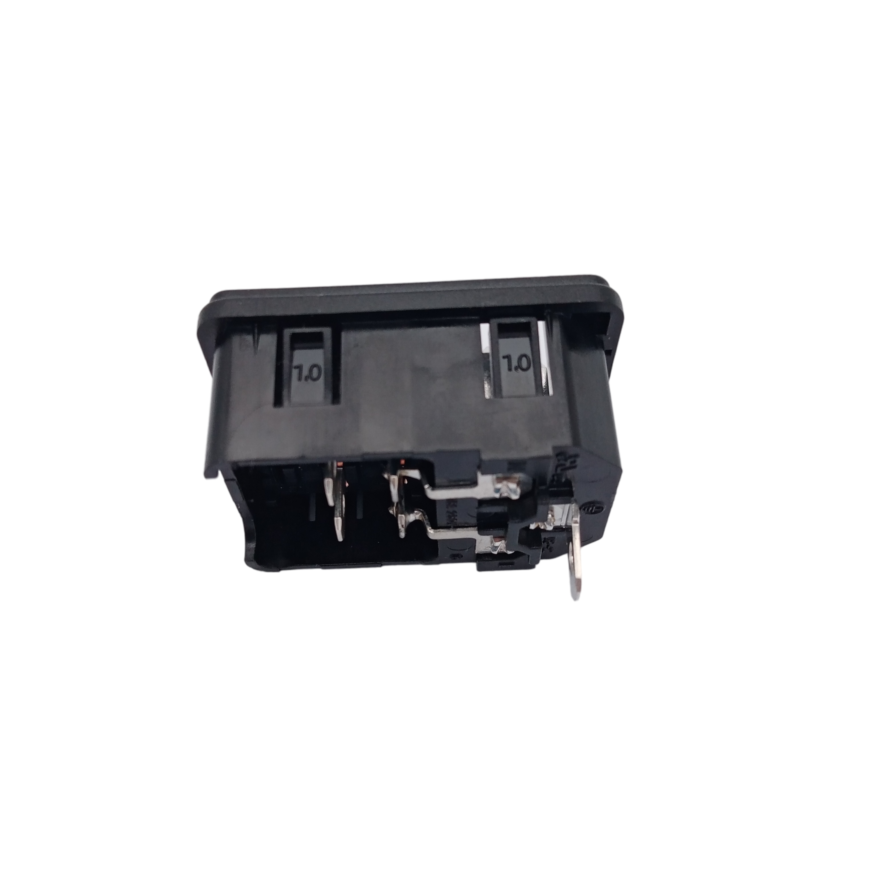 3 Pin IEC60320 C14 male panel inlet connector plug ac power socket with rocker switch IEC Connector for medical equipment