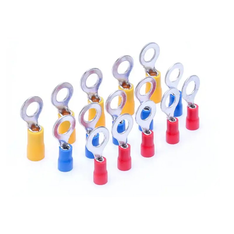 Electrical Terminal Connector / Insulated Ring Spade Terminal / Cold Pressed Terminal